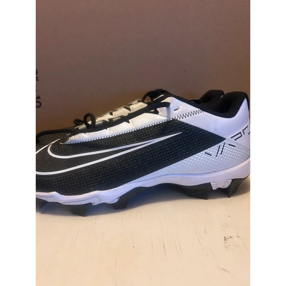 Nike Alpha Menace Pro 3 Football Cleats Black White Size 13